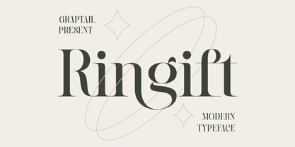 Ringift Font Poster 1
