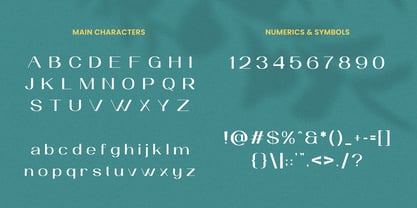 Moerostesa Font Poster 3