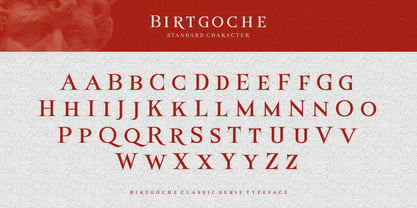 Birtgoche Font Poster 8