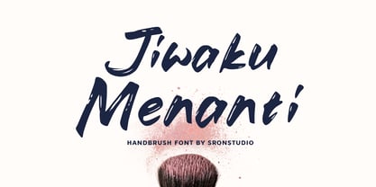 Jiwaku Menanti Font Poster 1