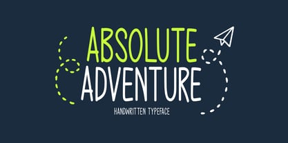 Absolute Adventure Font Poster 1