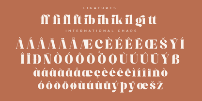 Ragitta Font Poster 8