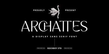 Archattes Font Poster 1