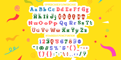 Visage Face Font Poster 11