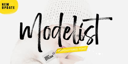 Modelist Font Poster 1