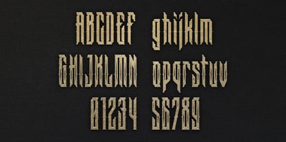 Bindas Gothic Font Poster 6
