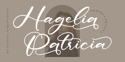 Hagelia Patricia Font Poster 1