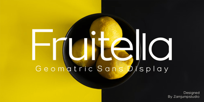 Fruitella Font Poster 1