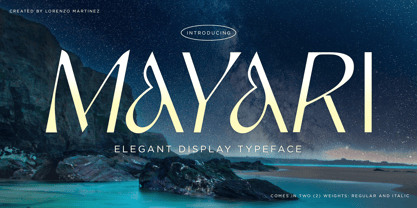 Mayari Font Poster 1