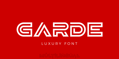 Garde Font Poster 1