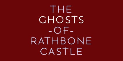 Rathbone Font Poster 4