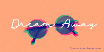 Dream Away Font Poster 1
