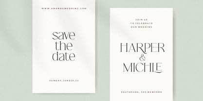 Vailery Wedding Font Poster 5
