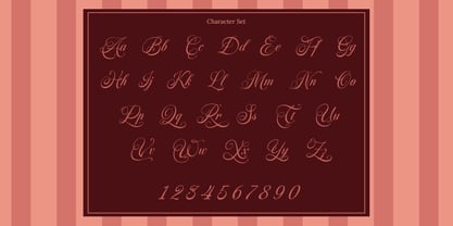 Roselune Scriptoria Font Poster 7