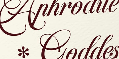Roselune Scriptoria Font Poster 2