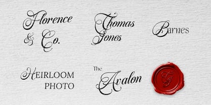 Roselune Scriptoria Font Poster 6