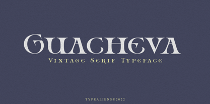 Guacheva Font Poster 1