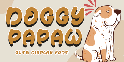 Doggy Papaw Font Poster 1