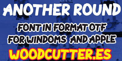 Another Round Font Poster 5