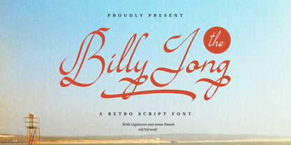 Billy Jong Font Poster 1