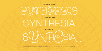 Synthesia Font Poster 3