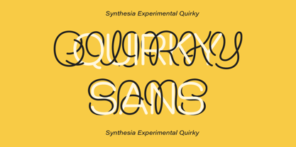 Synthesia Font Poster 6