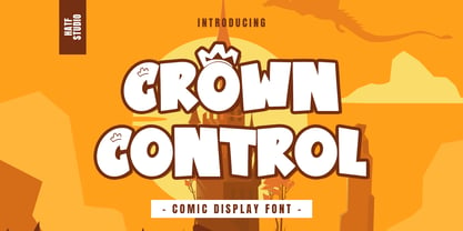 Crown Control Font Poster 1