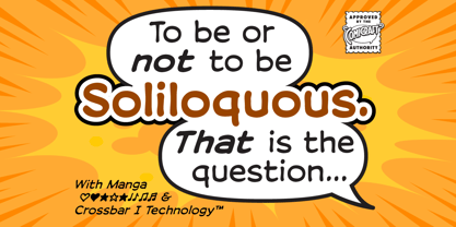 Soliloquous Font Poster 1