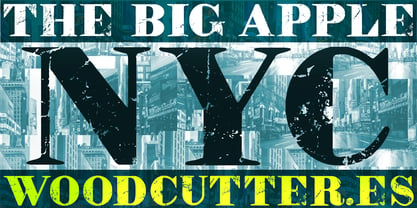 The Big Apple Font Poster 6