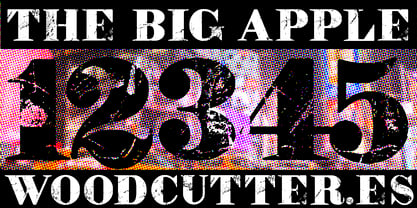 The Big Apple Font Poster 5