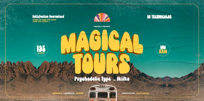 Magical Tours Font Poster 1