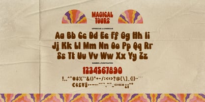 Magical Tours Font Poster 6