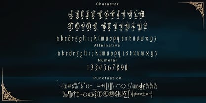 Ancient Funeral Font Poster 5