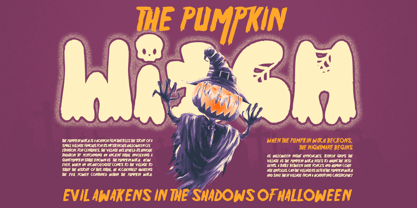 Spooky Treat Font Poster 2