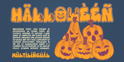 Spooky Treat Font Poster 10