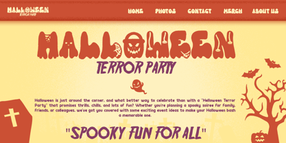 Spooky Treat Font Poster 11