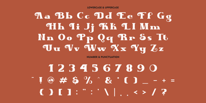 Glamiora Font Poster 11