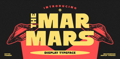The Marmars Font Poster 1