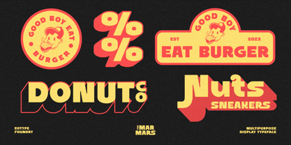 The Marmars Font Poster 5