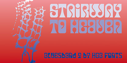 HGB Bluesband Two Font Poster 3