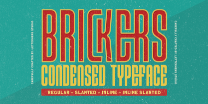 Brickers Font Poster 1