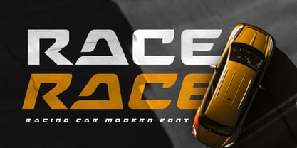 Race Font Poster 1