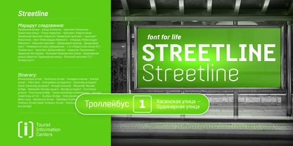 Streetline Font Poster 8