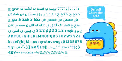 Tinta Arabic Font Poster 2