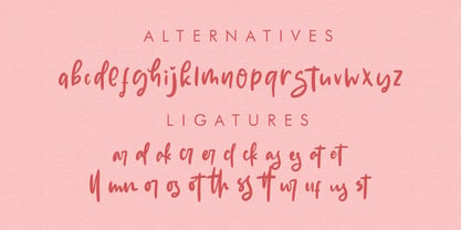 Ruthyne Font Poster 7