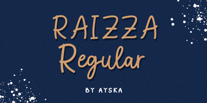 Raizza Font Poster 1