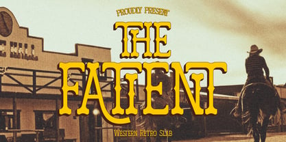 Fatient Font Poster 1