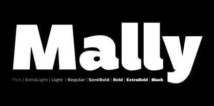 Mally Font Poster 13