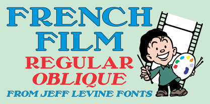 French Film JNL Font Poster 1