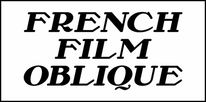 French Film JNL Font Poster 4